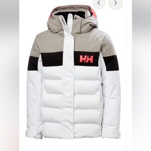Helly Hansen- Girls Ski Diamond Parka- Puffer Jacket , Size 8 Kids NWT
